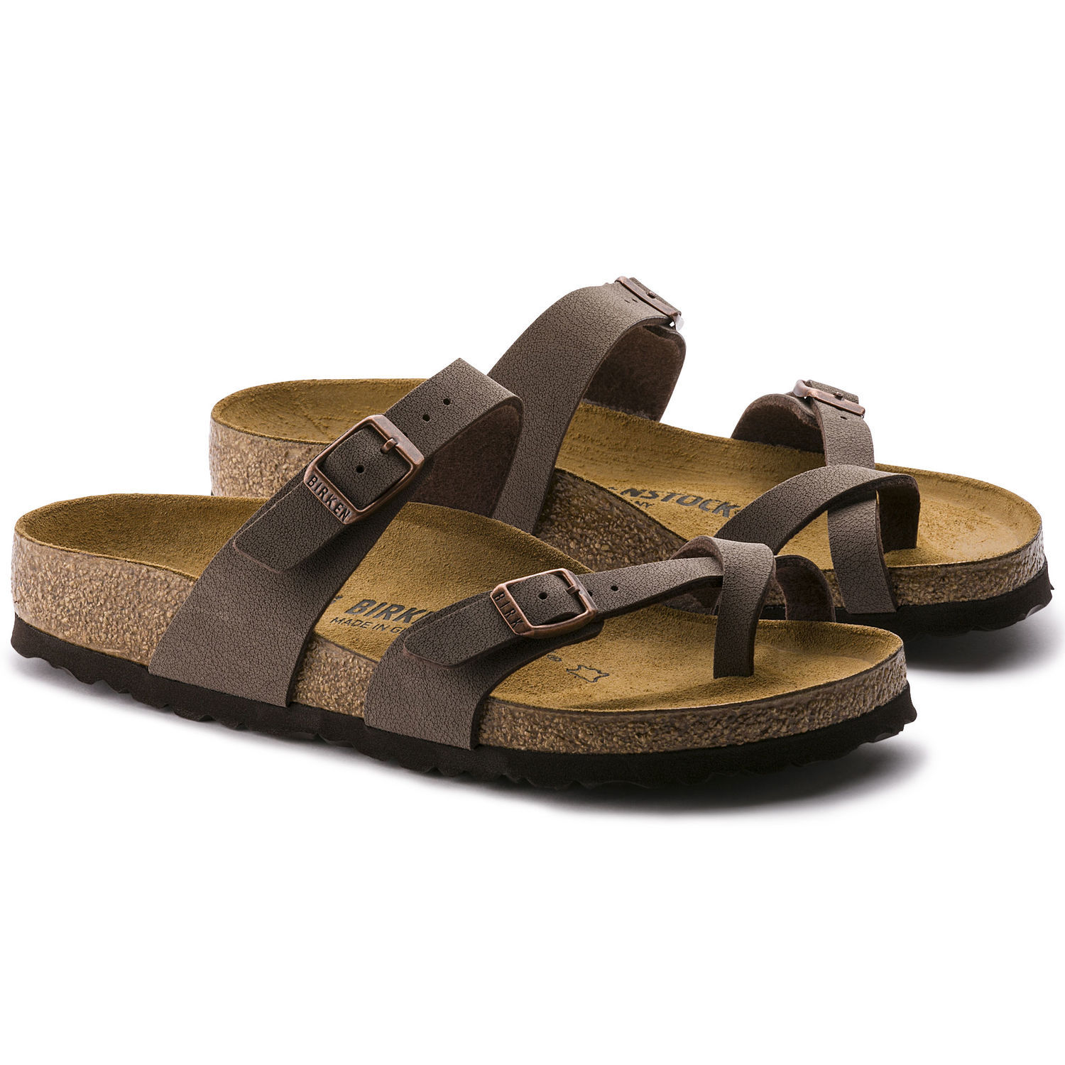 Birkenstock Birko Flor Nubuck MAYARI – Mocca Brown BNIB 071061
