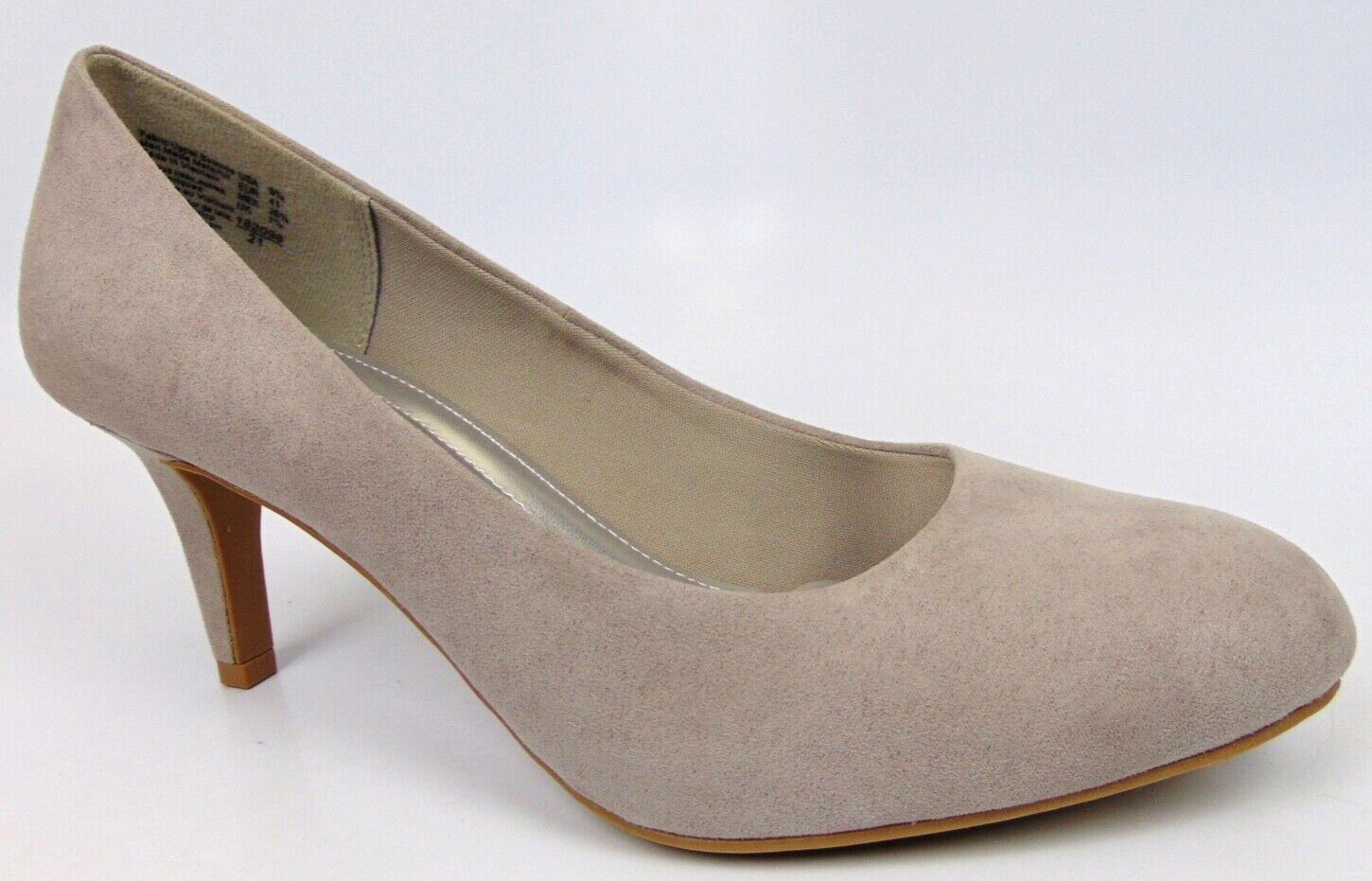 NEW! Comfort Plus Karmen Classic Pump Heel Shoes, Womens Size 9.5 M, Gray