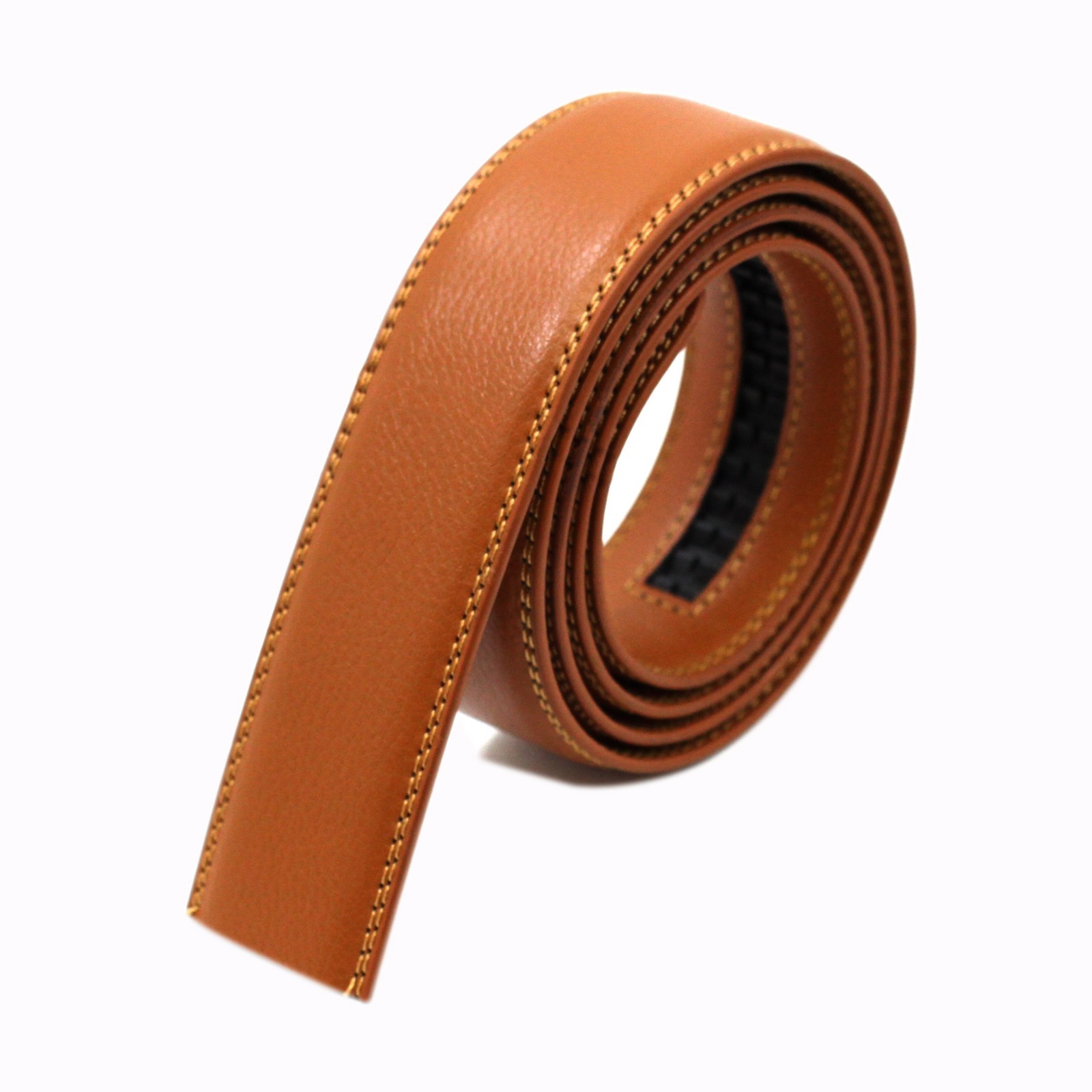 Fashion Men’s Automatic Real Leather Ratchet Belt Strap Jeans Waistband Gift