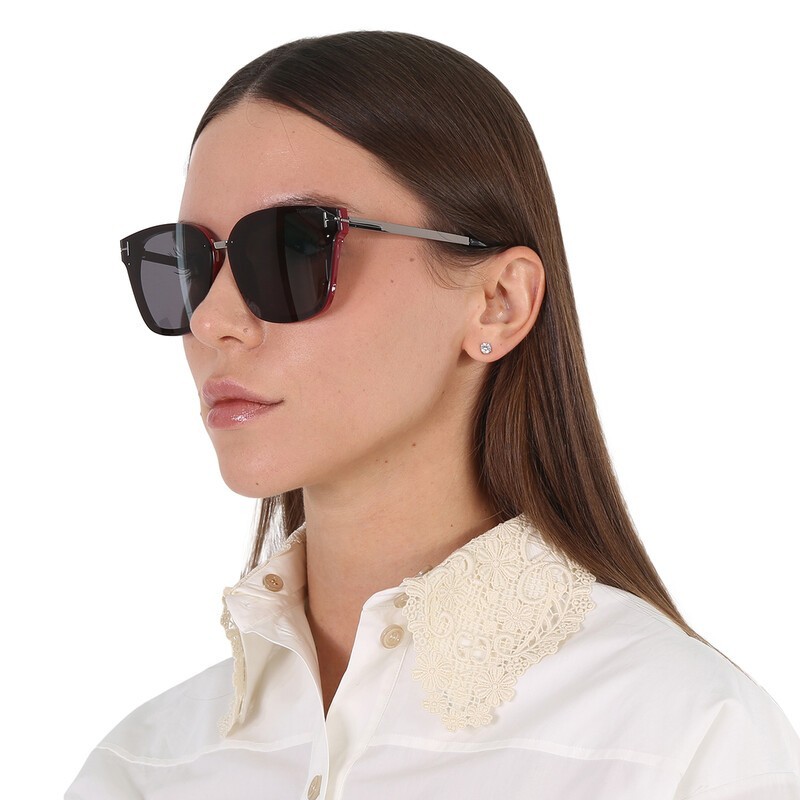Tom Ford FT1014 71A 68 – Philippa Smoke Square Ladies Sunglasses