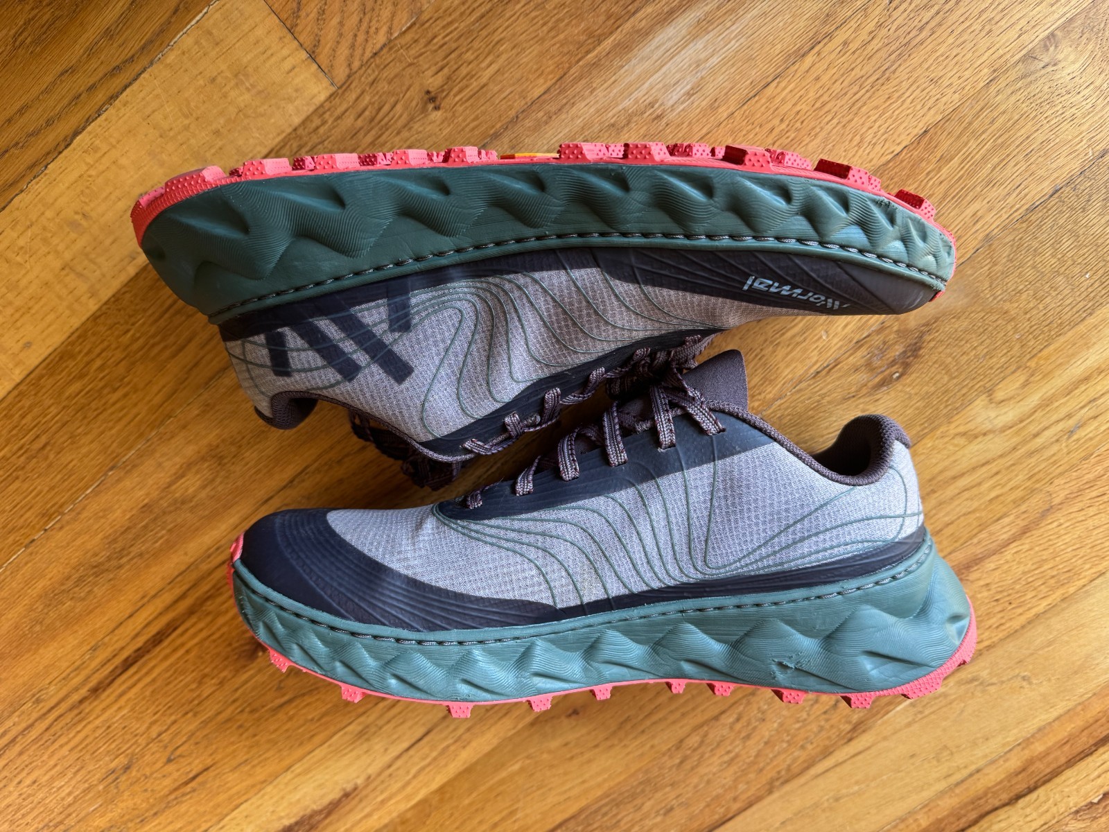 NNORMAL Tomir 2.0 DEMO Trail Run Shoe cushion rocker EVA litebase sole US mens 9