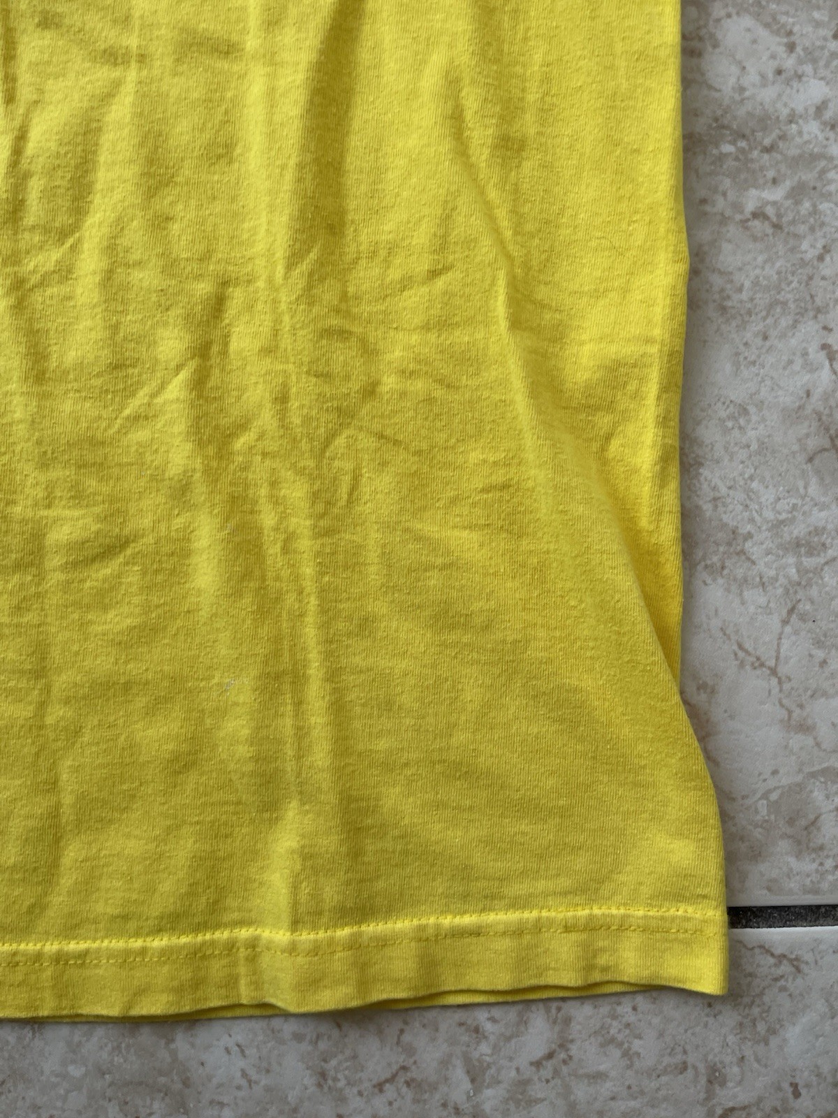 FTC For The City Skate Men’s Short Sleeve Large Yellow T-Shirt Classic Skate Tee