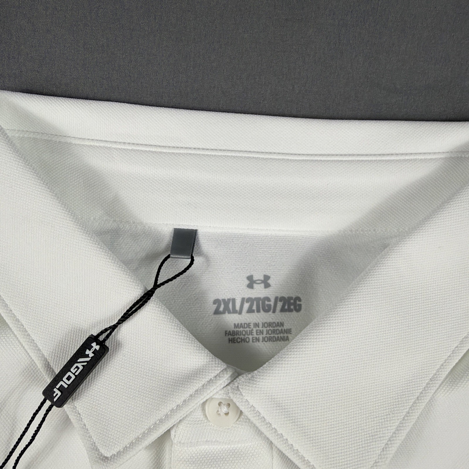 Under Armour Golf Shirt Polo Performance XXL Nylon Spandex NWT MSRP $75