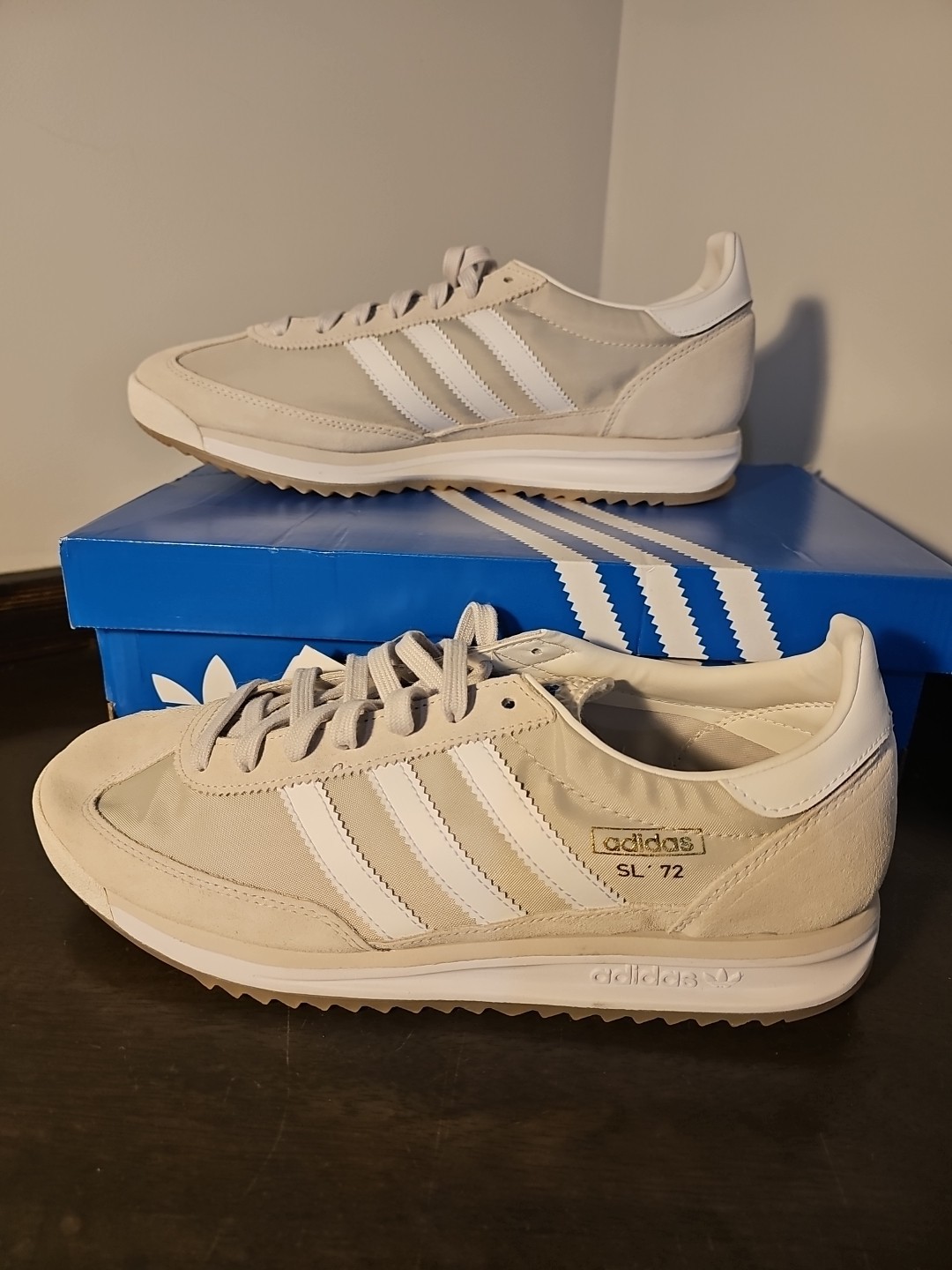 Adidas SL 72 RS Size US 10.5 Grey White
