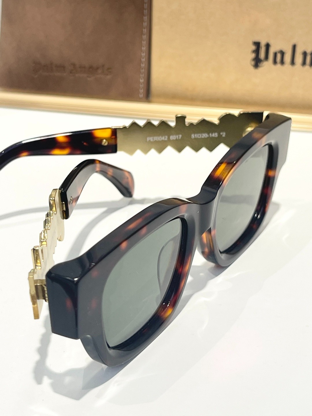 PALM ANGELS PERI042 Unisex Sunglasses Size 51口20-145