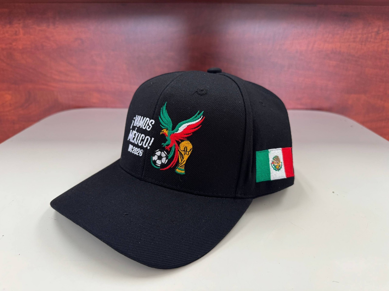 FAST SHIP – FIFA World Cup 2026 MEX USA CAN Cotton Hat, Detailed Embroidery