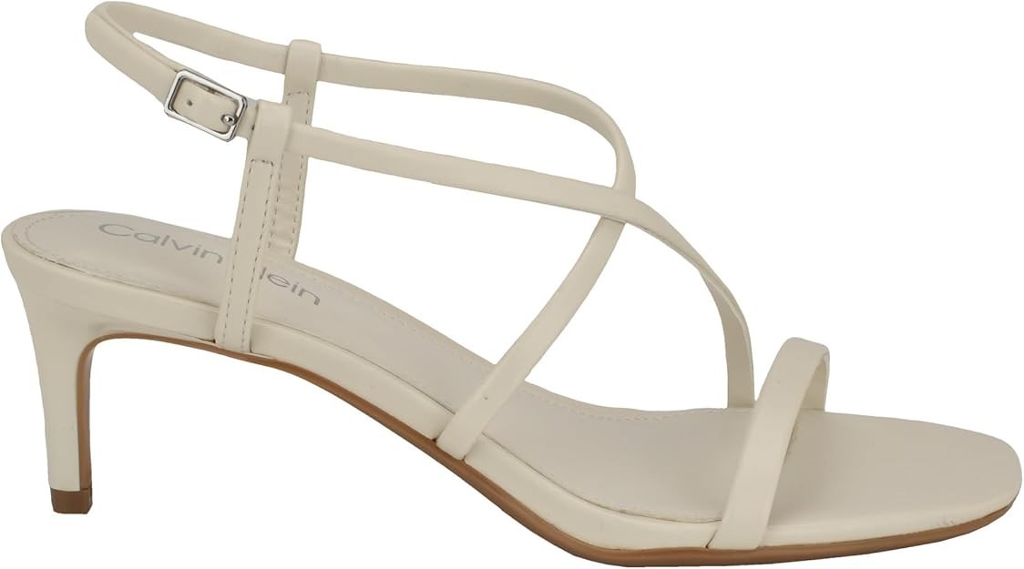 Calvin Klein Womens Ishaya Synthetic Rubber Ivory – Size 11 M *NEW in Box*