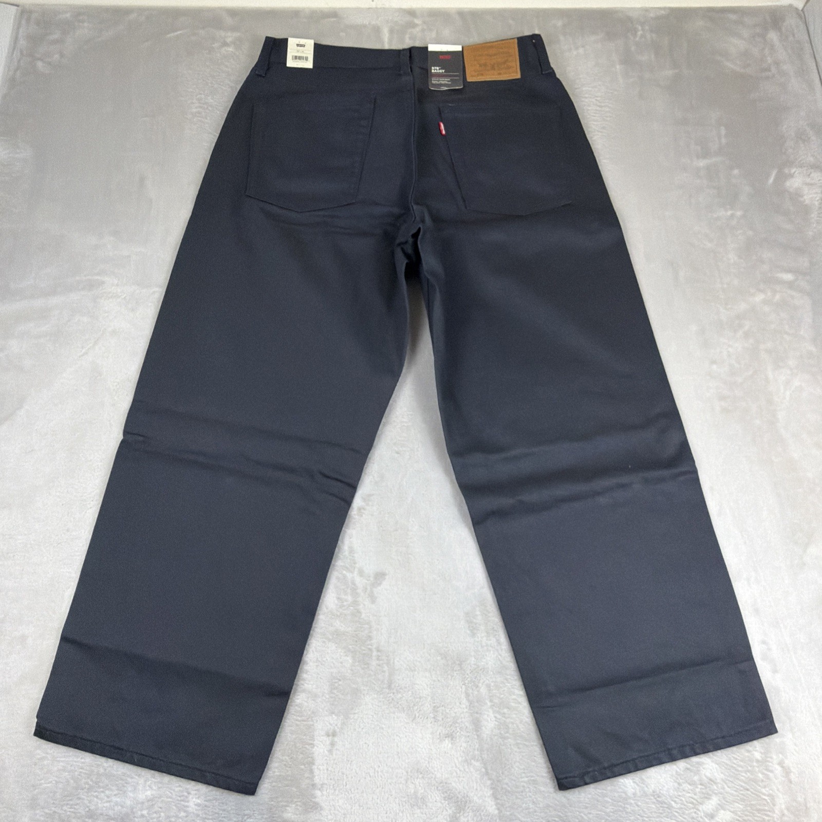 Levi’s Premium 578 Baggy Coated Denim Jeans Men’s Size 33×30 Blue Cotton Y2K