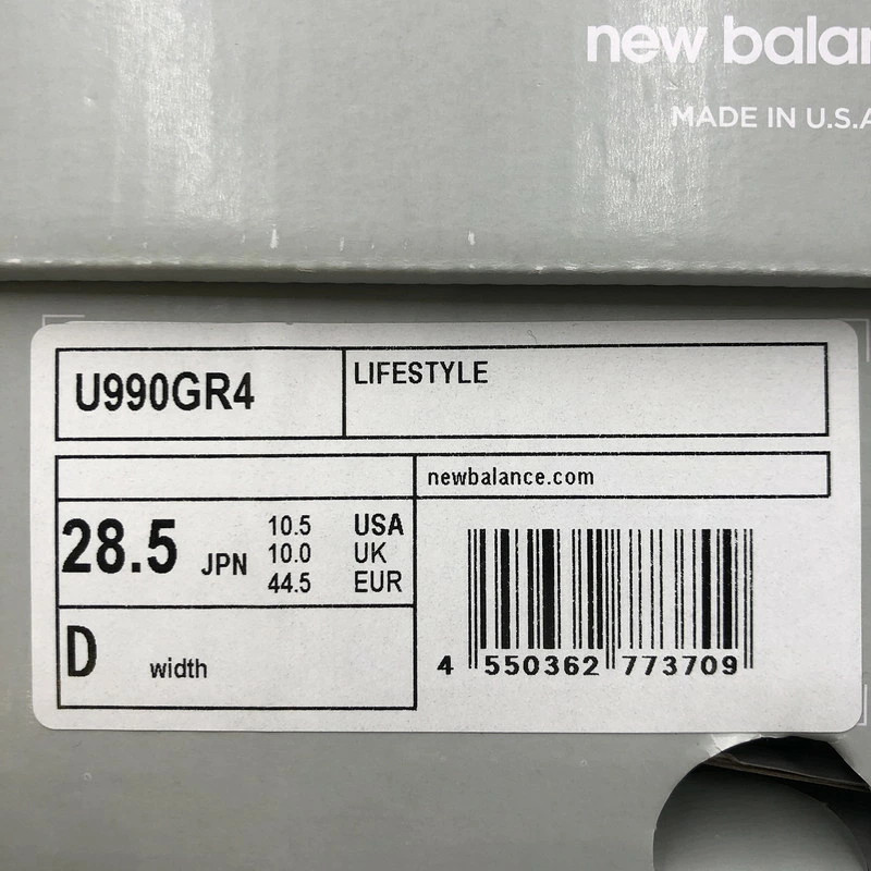 New Balance 990V4 U990Gr4 Made In Usa Sneakers Shoes 162 250625 GdE93