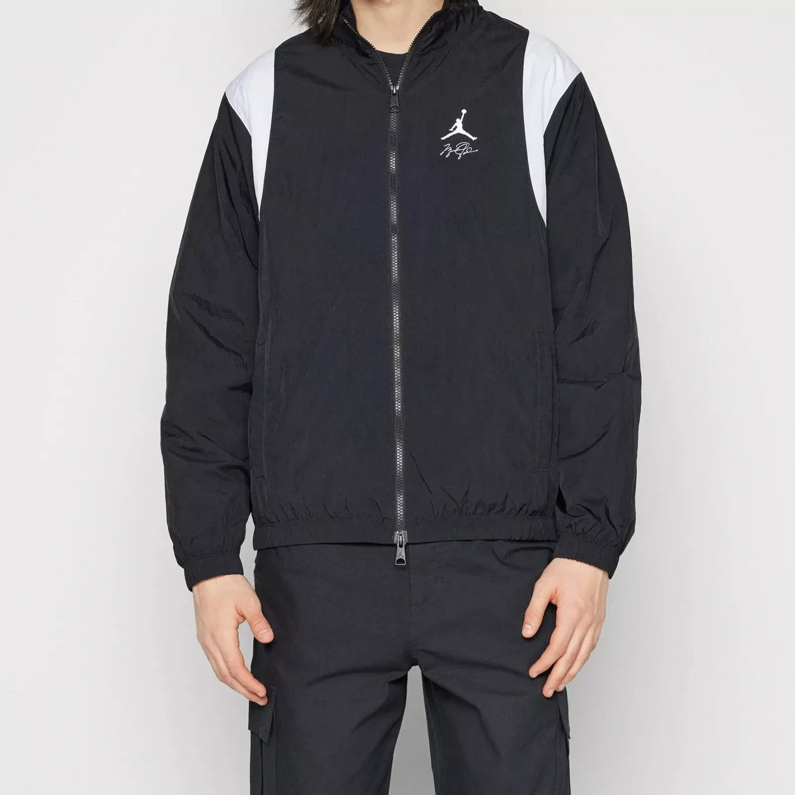 Nike Air Jordan Essentials Full Zip Flight Jacket Track Top SIZE M – FN4621-010