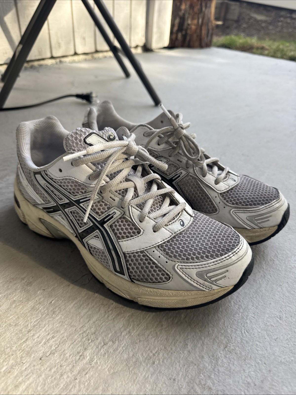ASICS Gel 1130 White Cloud Grey Men’s Size 9