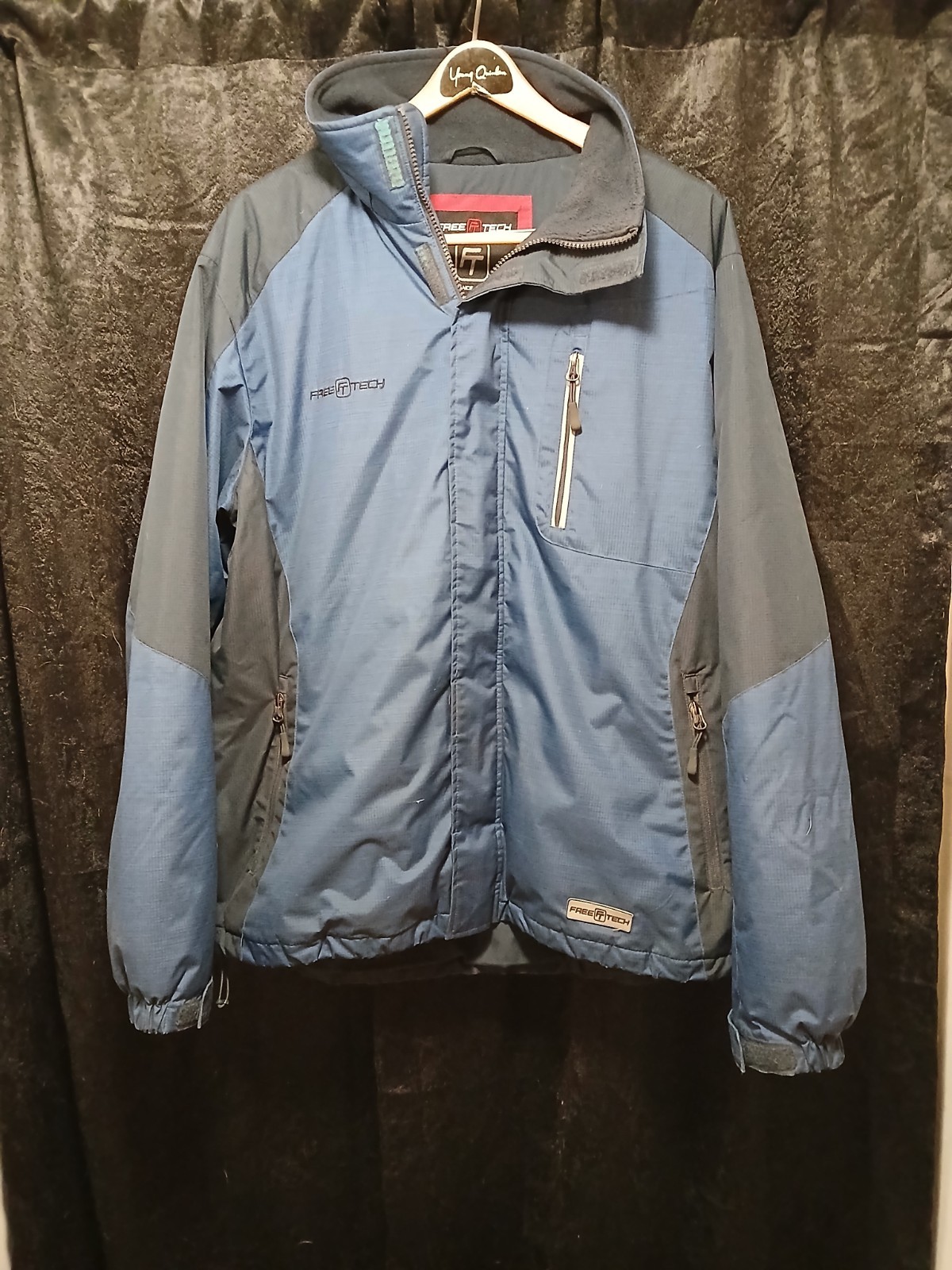Free Tech Performance Outerwear Sz Large Blue Black