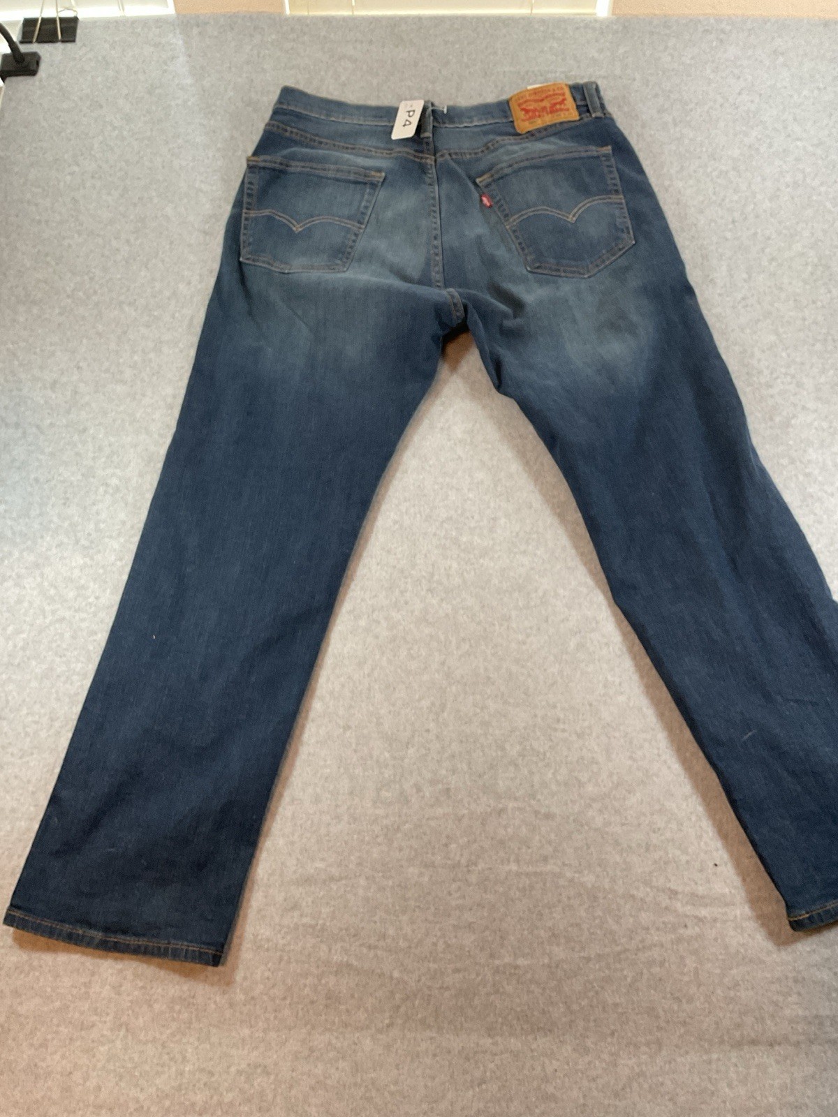 Levi’s 505 Series Men’s Blue Denim Straight Jeans Medium Wash Zip 5-Pocket P4