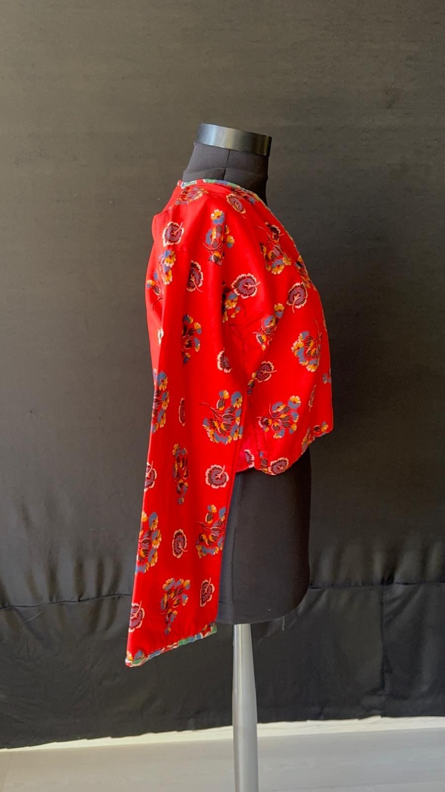 Hand-Sewn Anatolian Cepken from the Old Ottoman Period kaftan