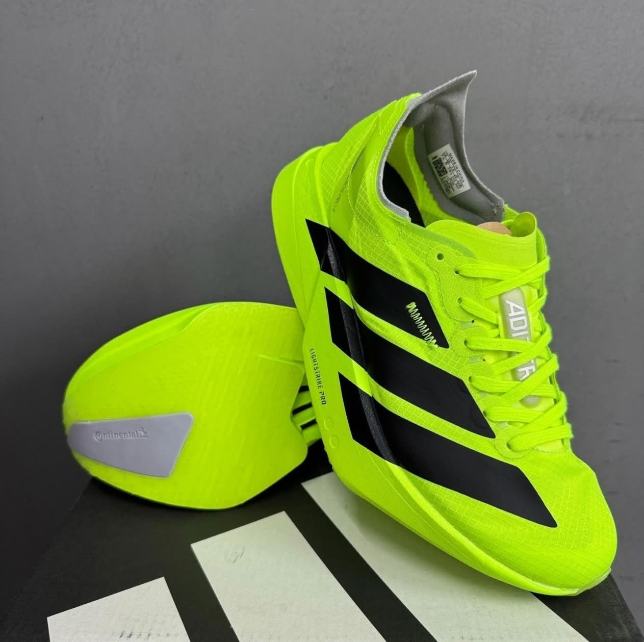 adidas Adizero Adios Pro 4 Men’s Green Running Shoes US size