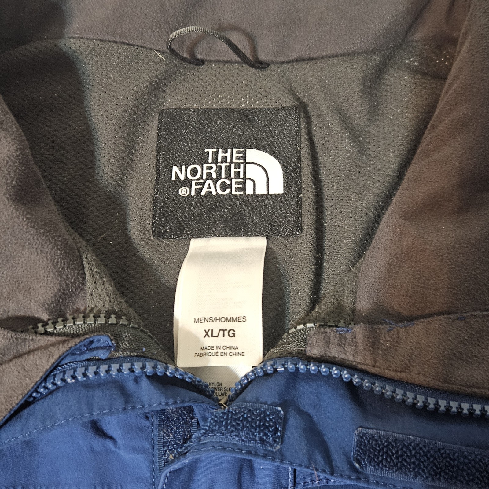 North Face Jacket Mens XL Blue HyVent Waterproof Outdoors Rain Coat Ski Snow