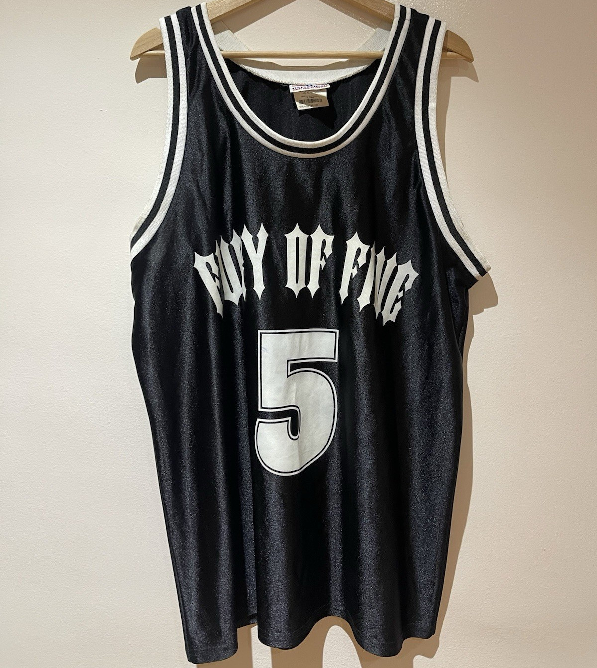 90s Fury Of Five Jersey 46-48 XL E Town Concrete NJ Bloodline Shattered Realm