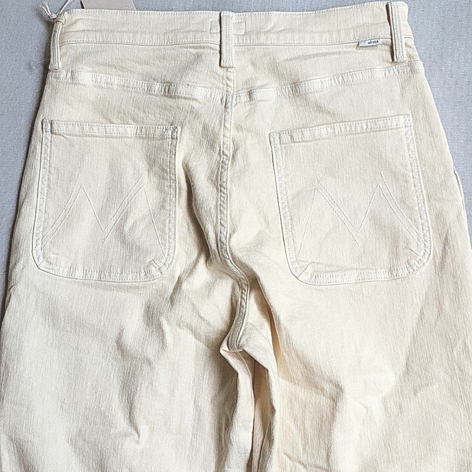 NWT$328 MOTHER Curbside Cargo Flood High-Rise Tapered Jeans 30 (8-10)
