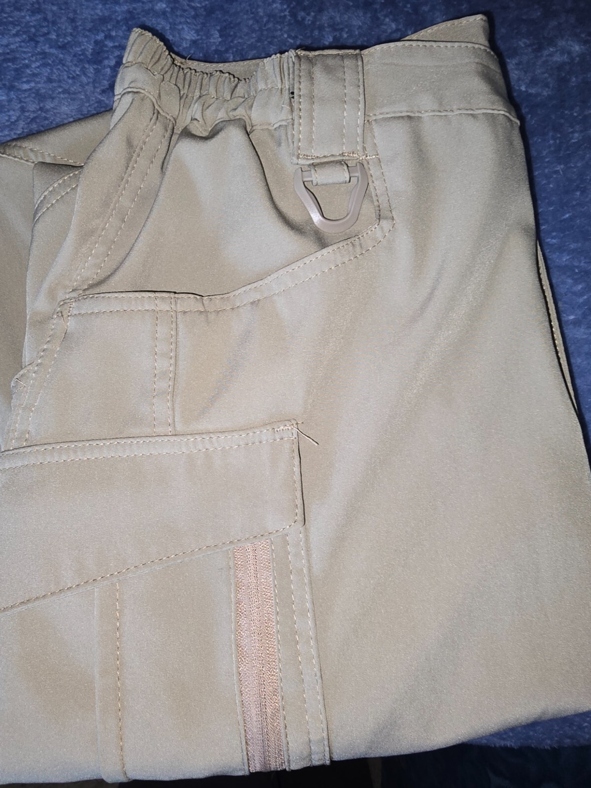 W Tactical Series Pants L (36×34) Khaki Highrise Ripstop Poly Cotton Field NWOT