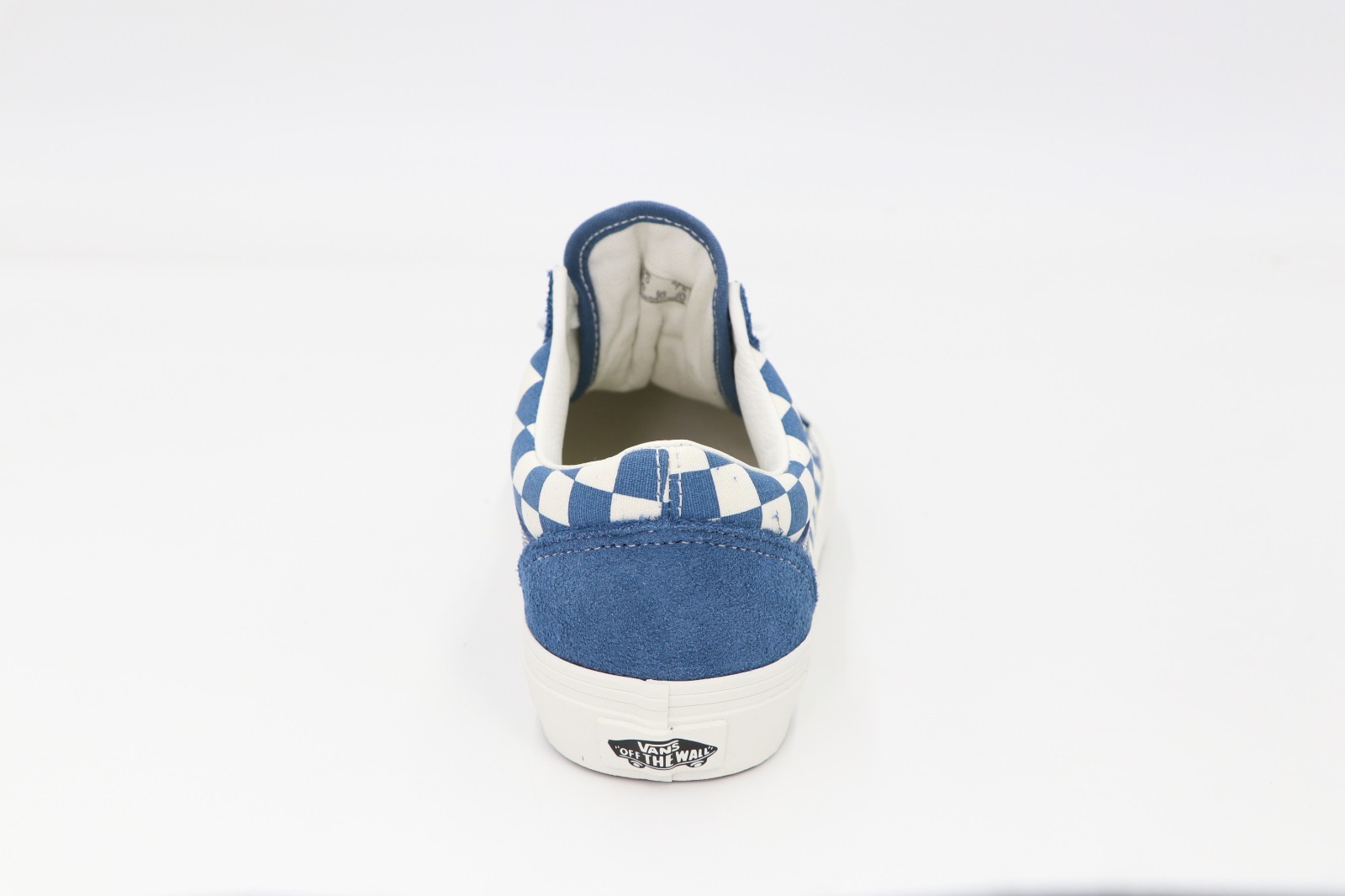 Vans Primary Check Old Skool Shoe Navy/White