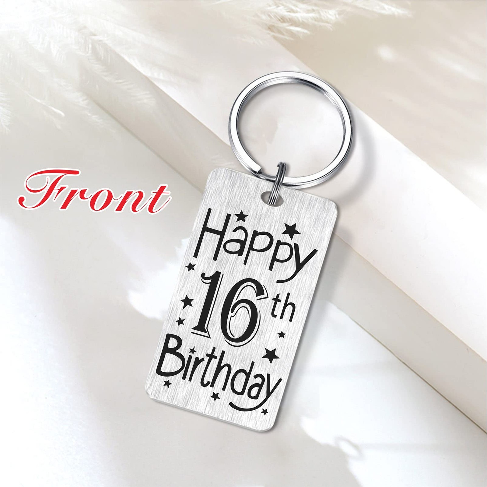 16th Birthday Gifts Keychain for Girls Boys Happy 16 Year Old Birthday 16 Yr …