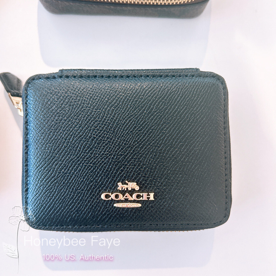 NWT Coach Weekly Pill Box In Signature Canvas CR921/C3349/C4579