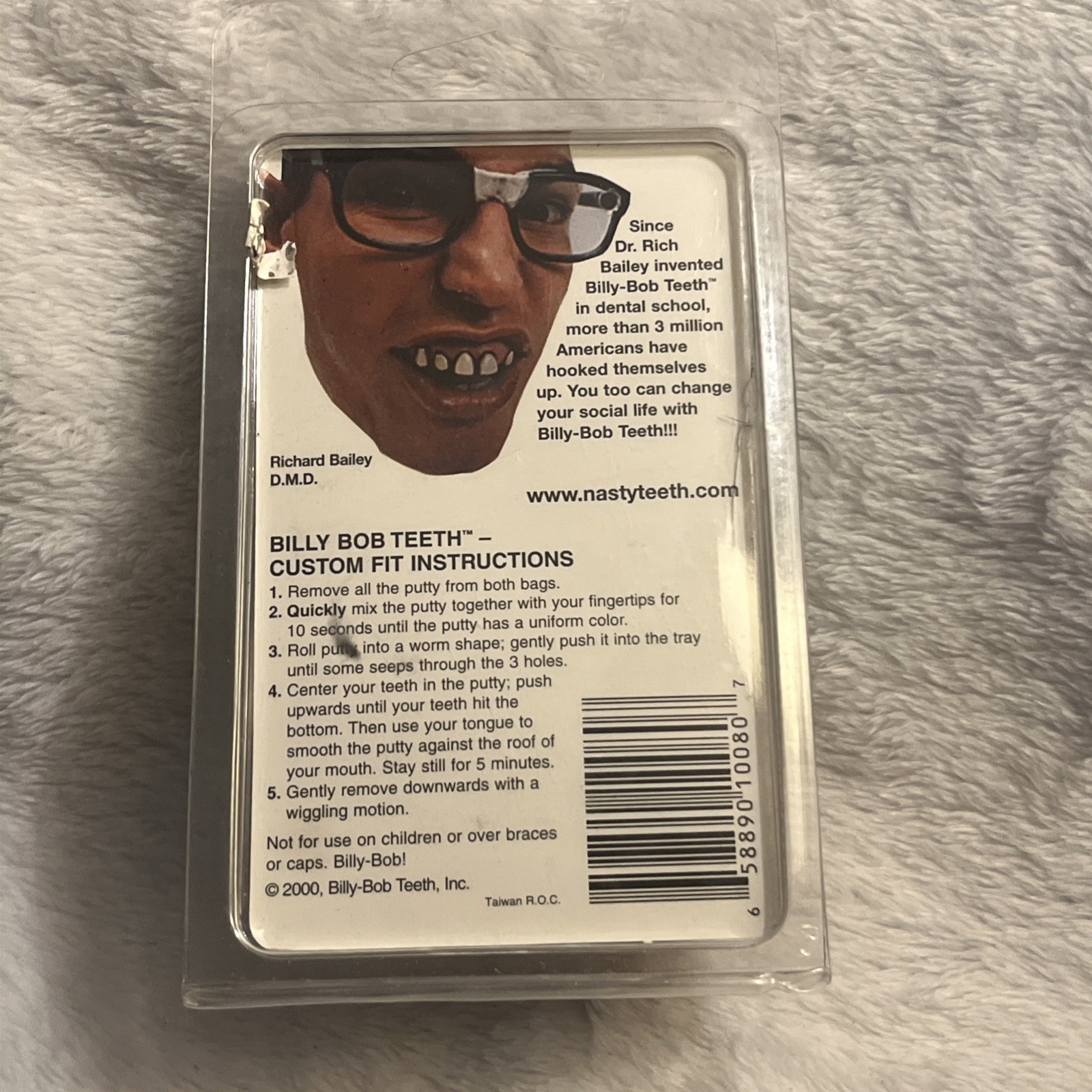 Authentic Original Billy Bob Hillbilly Teeth – As Seen on TV – Custom Fit