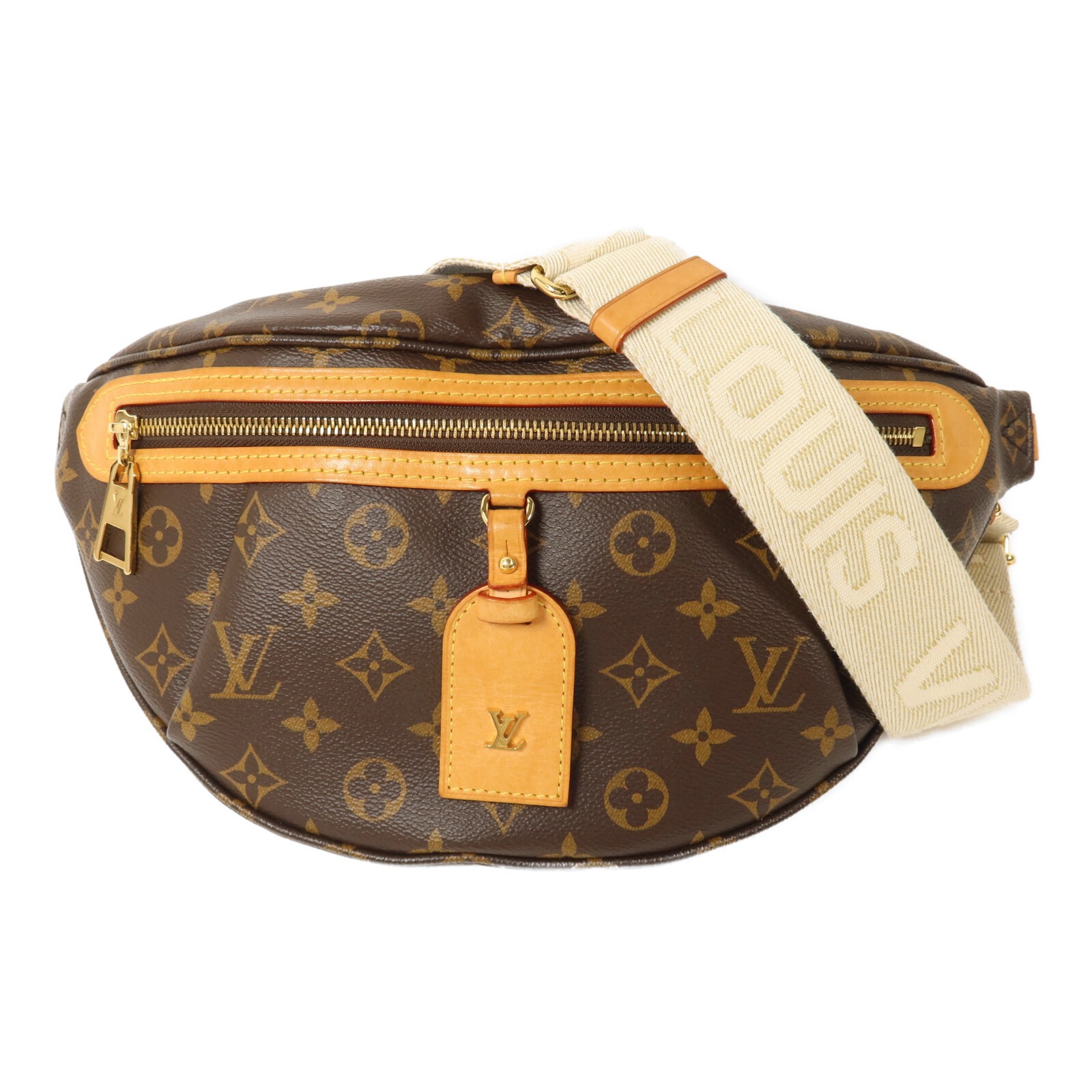 LOUIS VUITTON LV GHW High Rise Waist Bag M46784 Monogram Brown