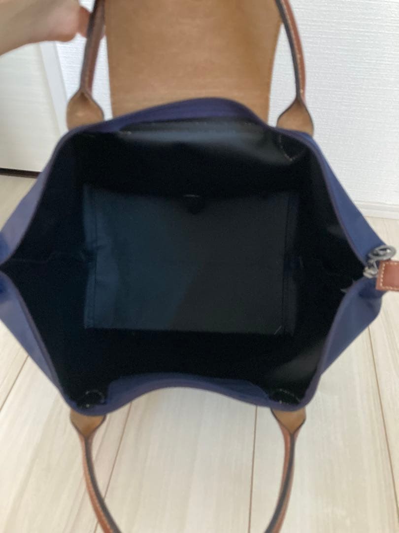 LONGCHAMP Le Pliage Tote Bag, Navy, Medium