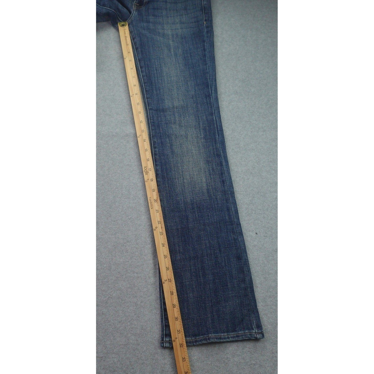 Lucky Bran Jeans Womens 2/26 R Blue Sweet Mid Rise Boot Classic Denim