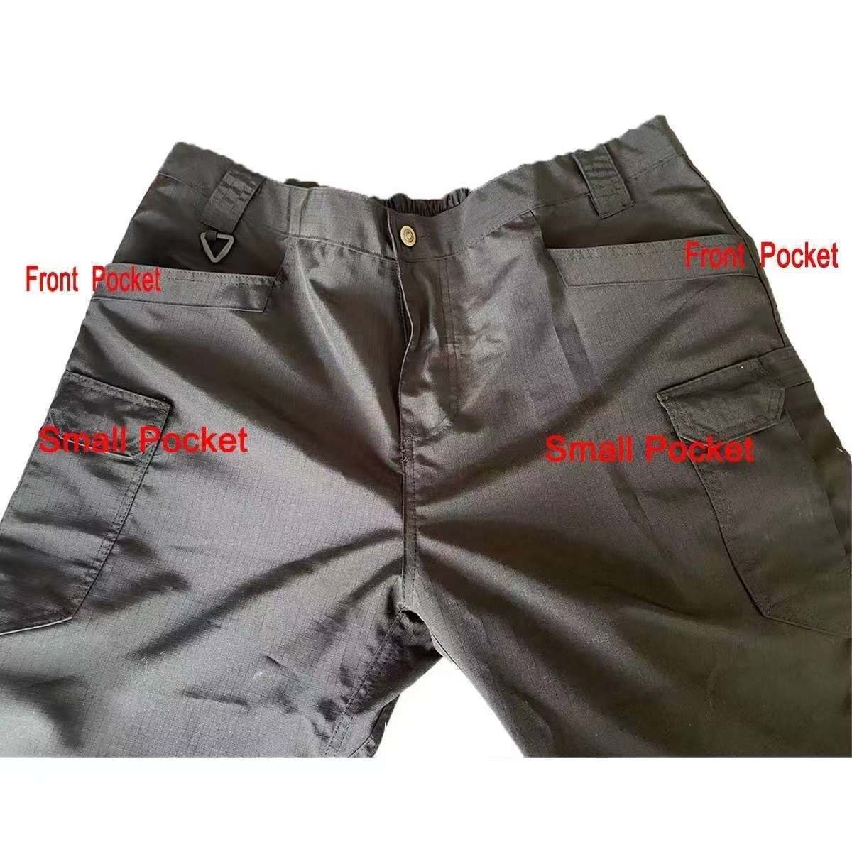 Mens Cargo Pants Tactical Waterproof Work Outdoor Hiking Combat Trousers USA