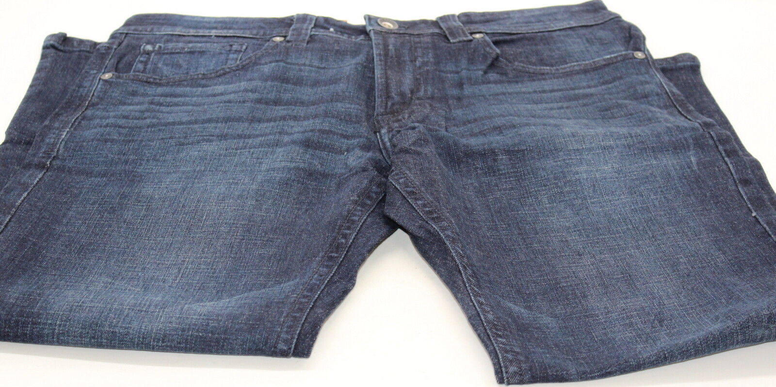 T K Axel Men’s Slim Bootcut Stretch Jeans Dark Wash 34 X 32 34X32 Blue New Boot