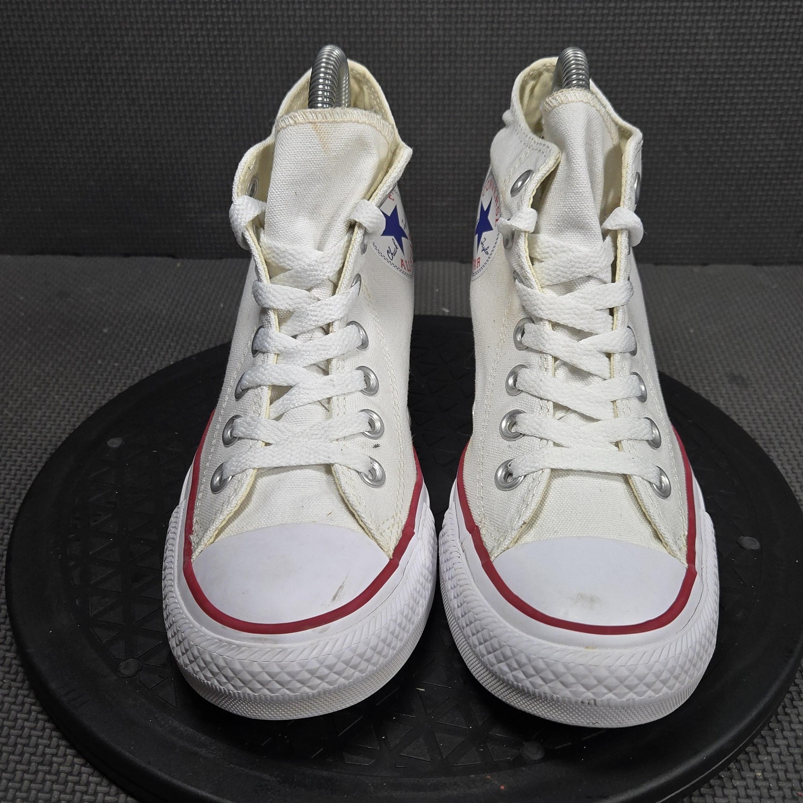 Converse CT Hidden Wedge All Star Shoes Womens Sz 7 White High Top Sneakers