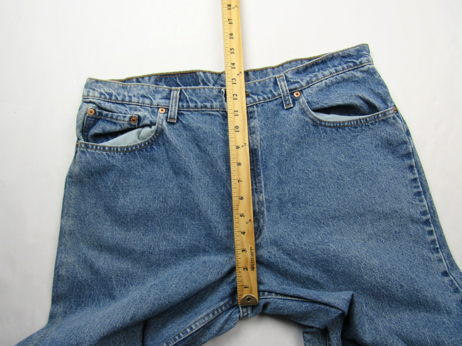 Vtg 1996 Levi’s 567 Loose Extra Wide Leg 37 x 33.5 Skate Jeans 90’s Baggy Y2K