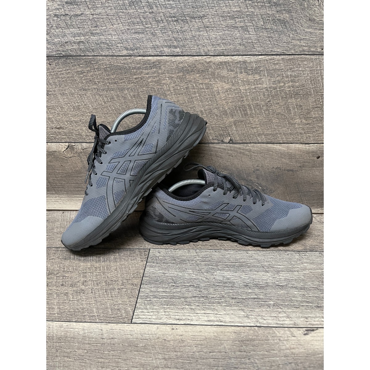 Asics Gel-Excite Trail 1011B194-021 Men 11 Running Shoe Metropolis Black Sneaker