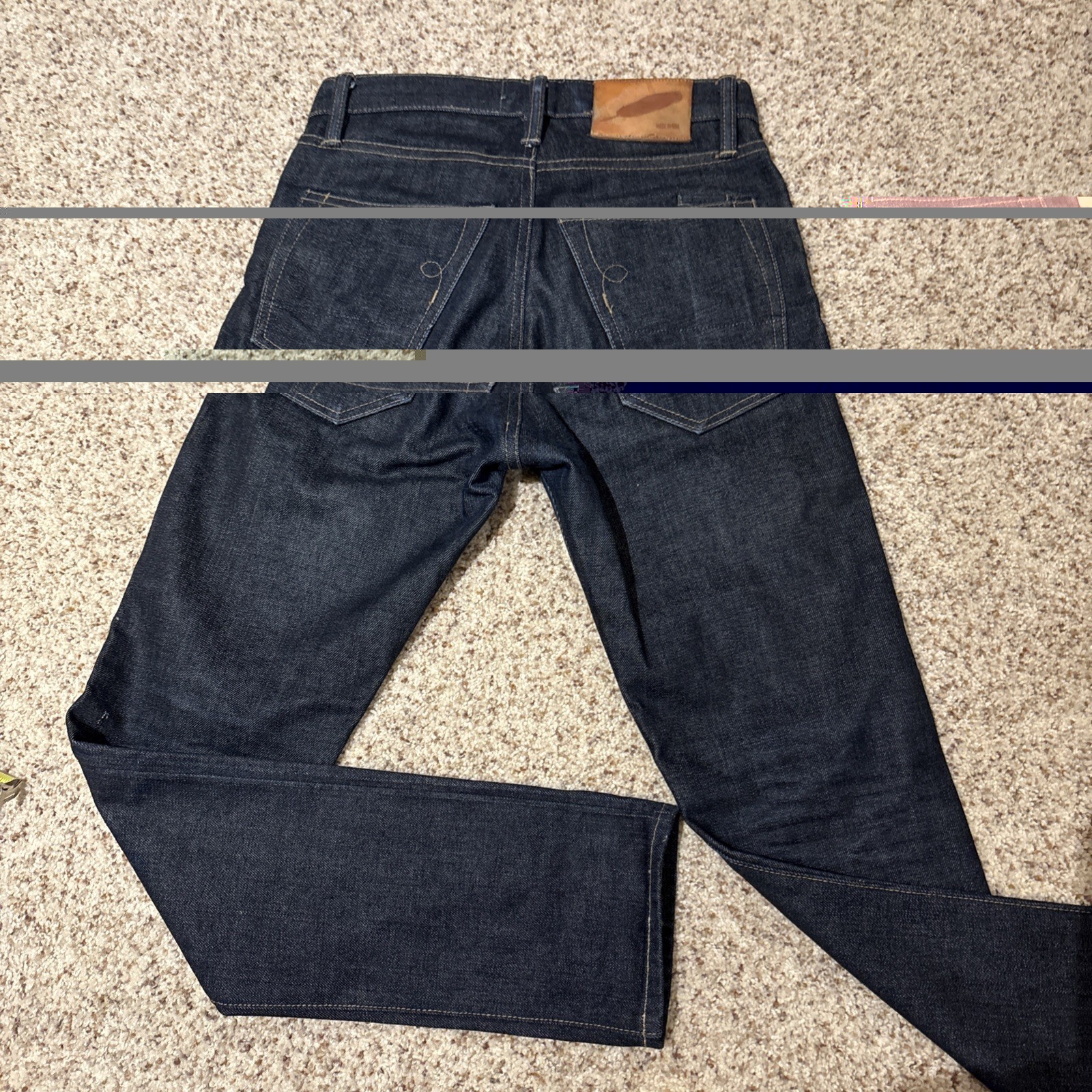 Rogue Territory SK 15oz Selvedge Denim Indigo US Made Japan Fabric Unisex 27