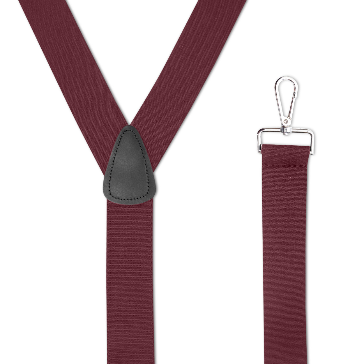 Men’s Suspenders with Plastic or Chrome Snaps, Multiple Colors Y, USA Made