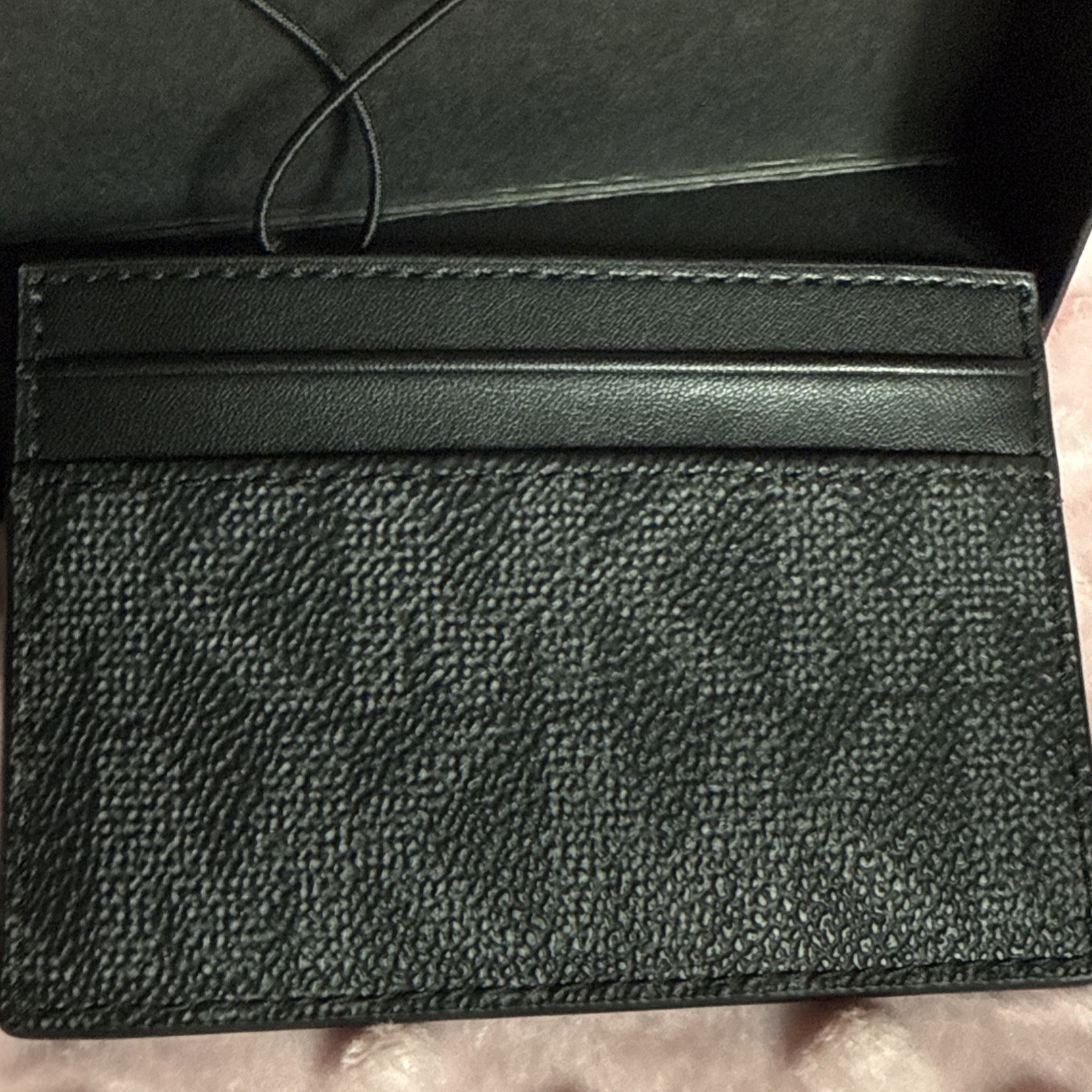 MICHAEL KORS 86F2SGFD1B MEN’S FROM POCKET SLIM CARD HOLDER WITH KEY RING NIB $98