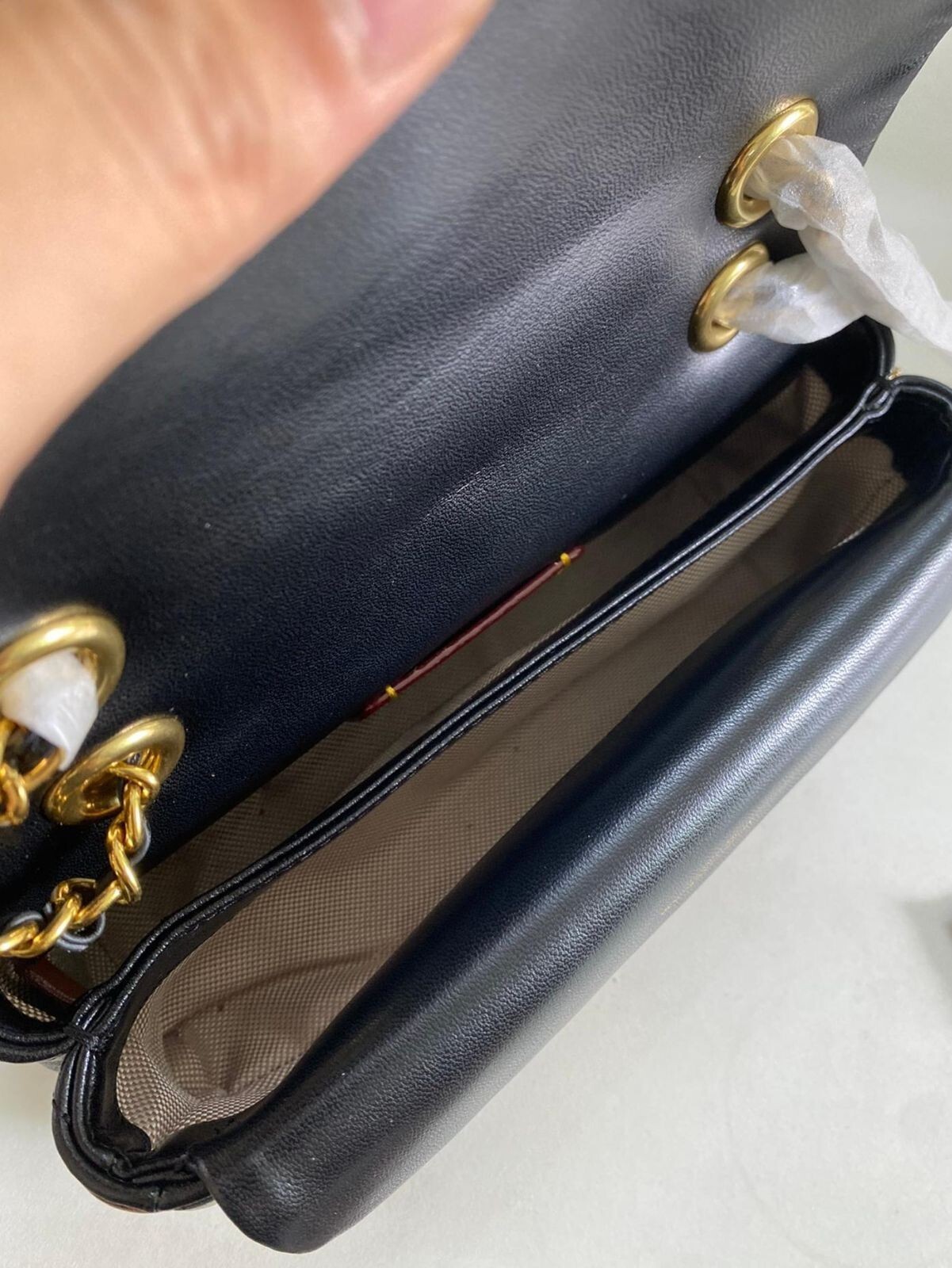 COACH CP149 Black Tabby Shoulder Bag 20 Quilting Gold Outlet NEW