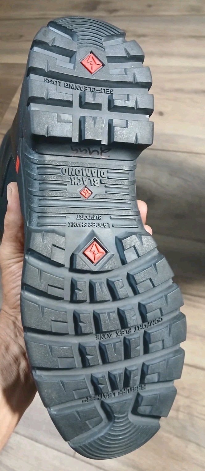 Black Diamond X2 14″ Leather Structural Firefighting Boot 8m 9.5w 277-0911 NFPA
