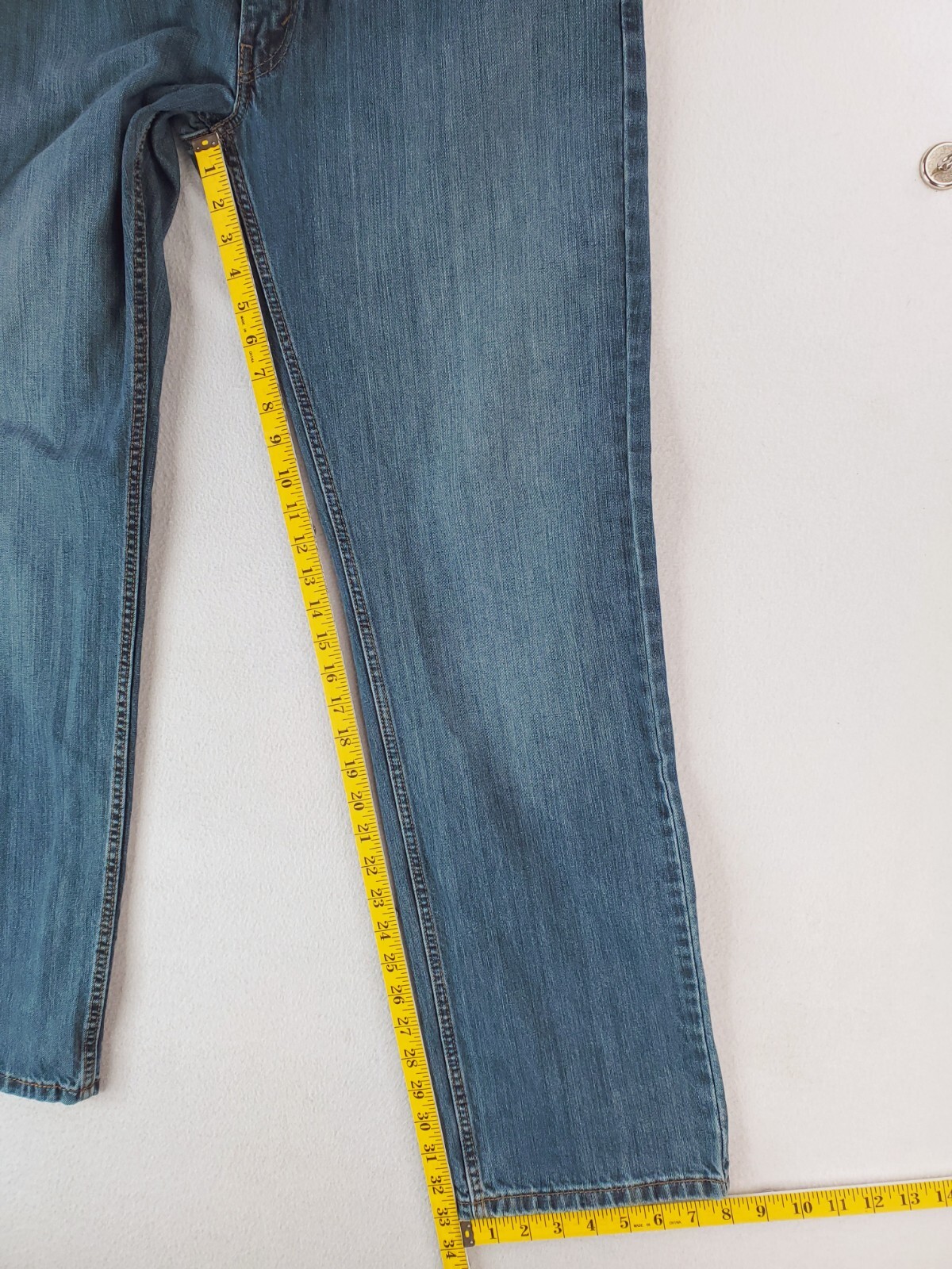 Levis 559 Jeans Mens 36×34 Blue Relaxed Straight Medium Wash Work Pants