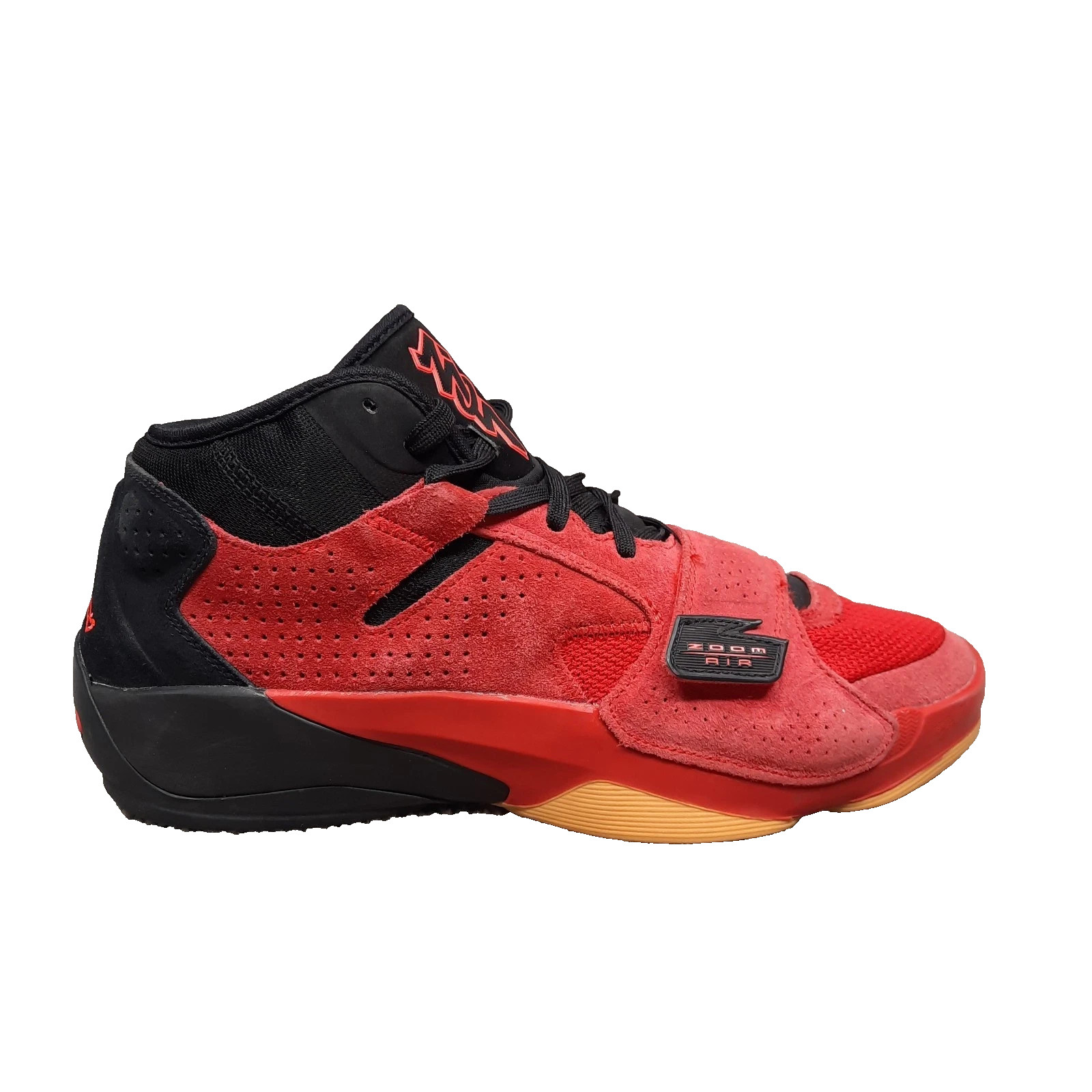 Nike Jordan Zion 2 Red Black Gum Basketball Shoes Sneaker Men’s 13 DO9073 600 SR