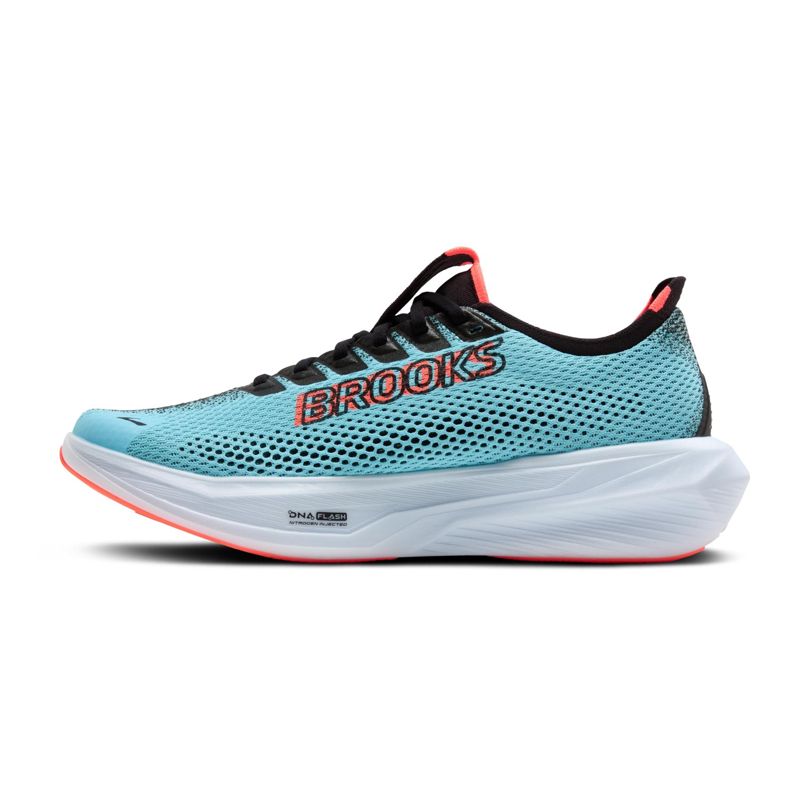 Brooks Men’s Hyperion 3 Neutral Running Shoes Atomizer/Black/Pink Clay – 13 M