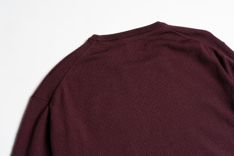 Men Rapha Sweater Burgundy Wool 40 /L / 48