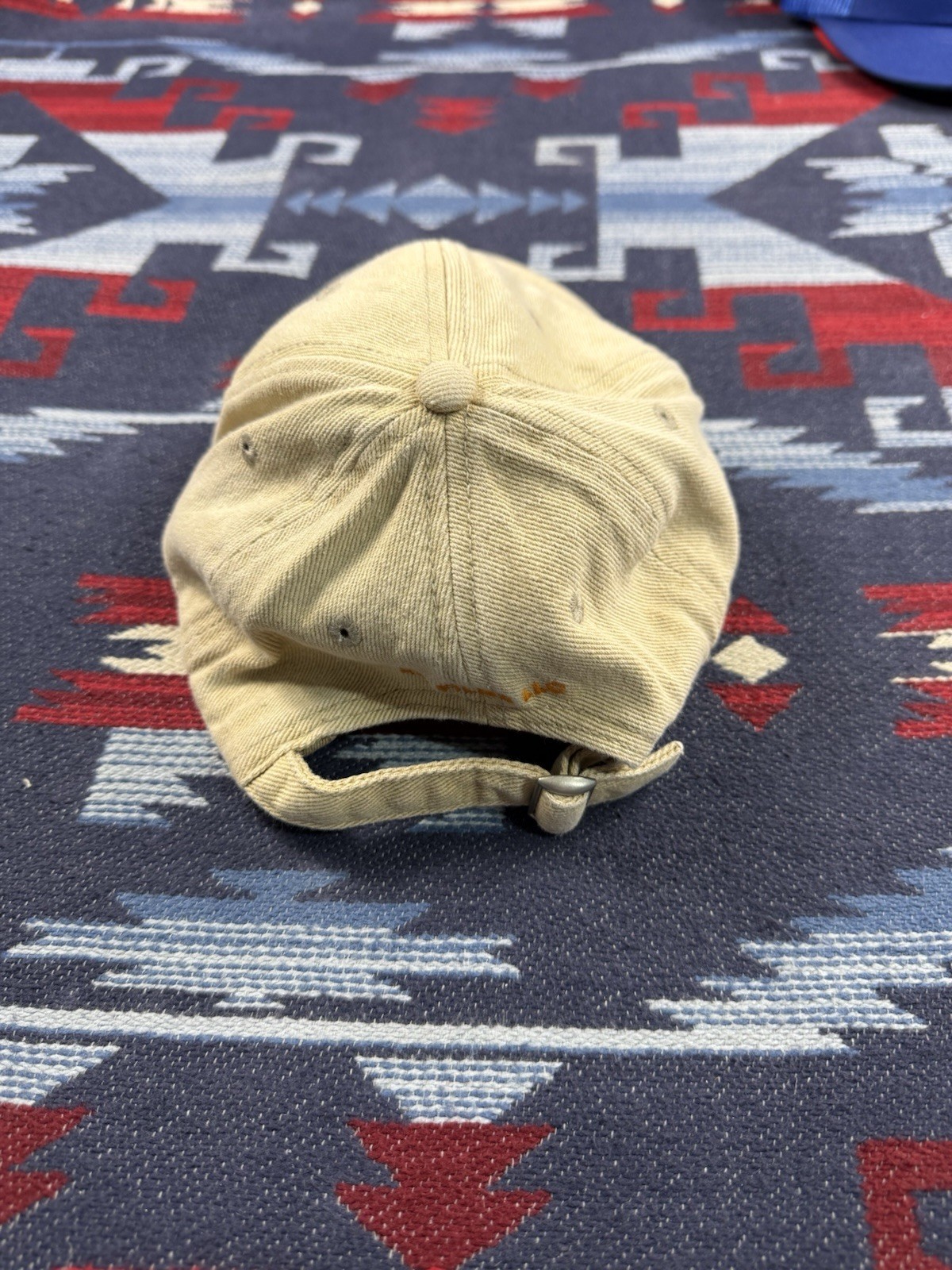 A24 Films Studio Logo Hat Tan Khaki Brown Strapback Limited Edition Dad Cap