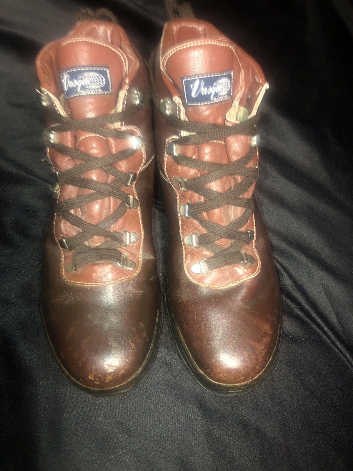 VTG MENS Vasque Sundowner GTX Hiking Backpacking Boots leather Size 9.5 N