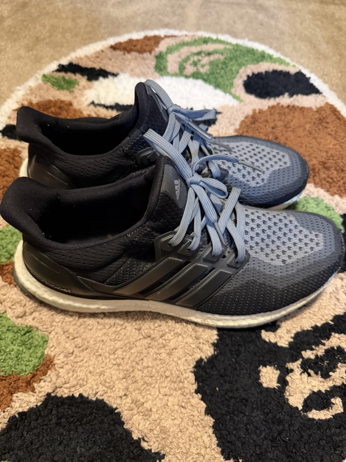 Adidas Ultra Boost 2.0 Black Grey Gradient Mens Size 9