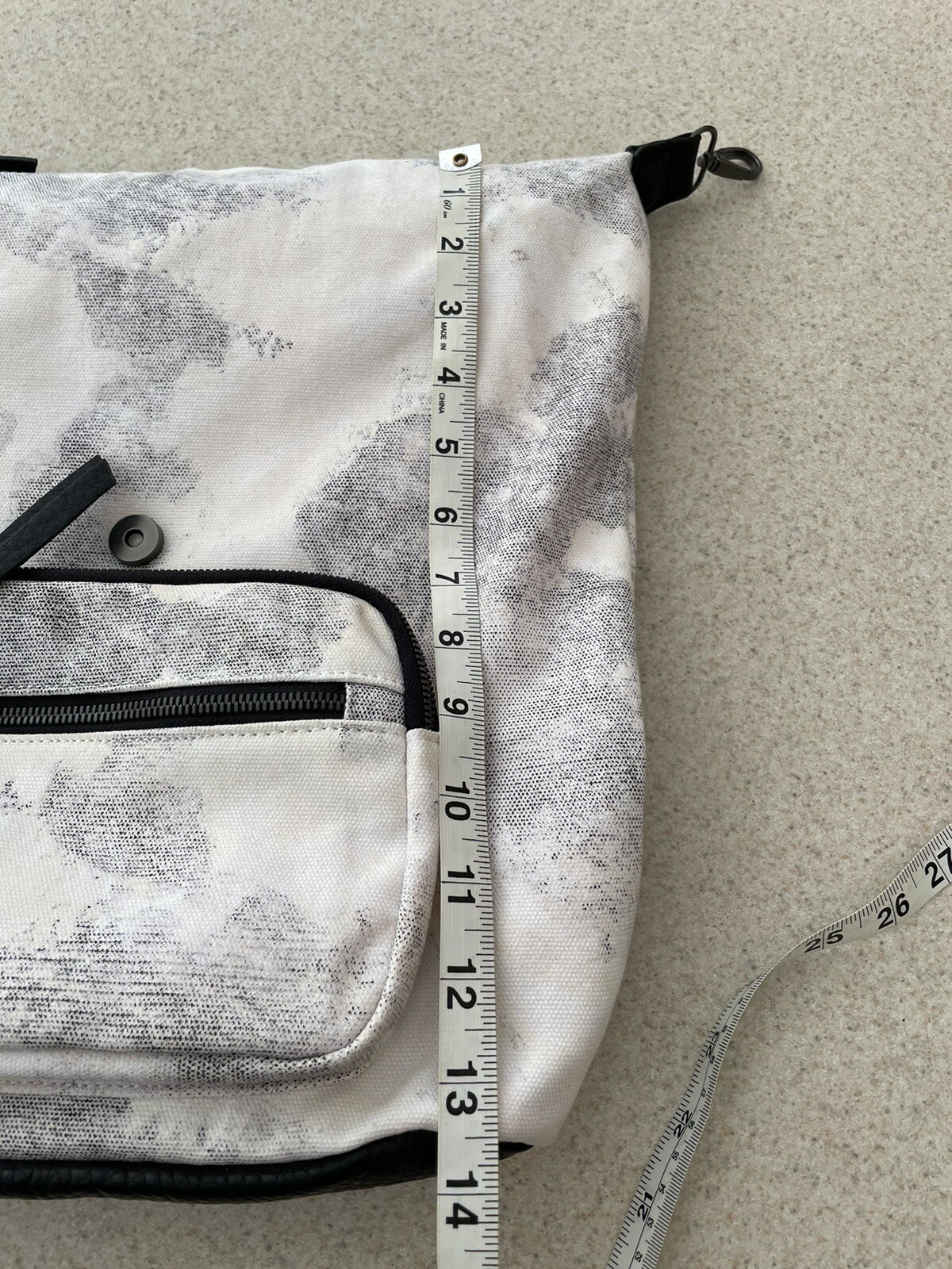 Pistil Vagabond Backpack Moonrock Print Faux Leather