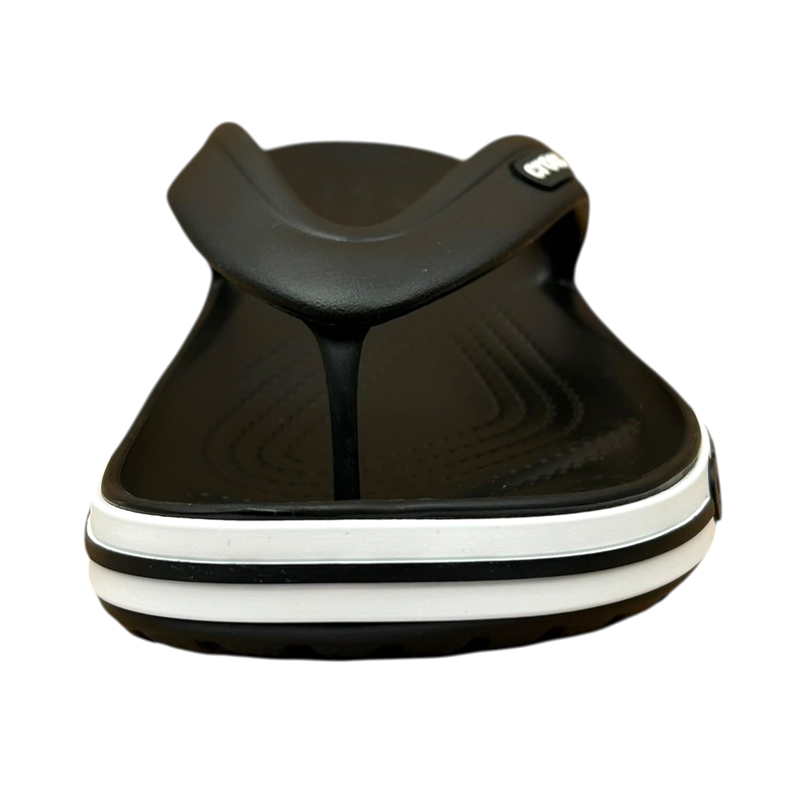 Crocs Mens Bayaband Flip Flop Sandal Size 10-11 Black Water Friendly Lightweight