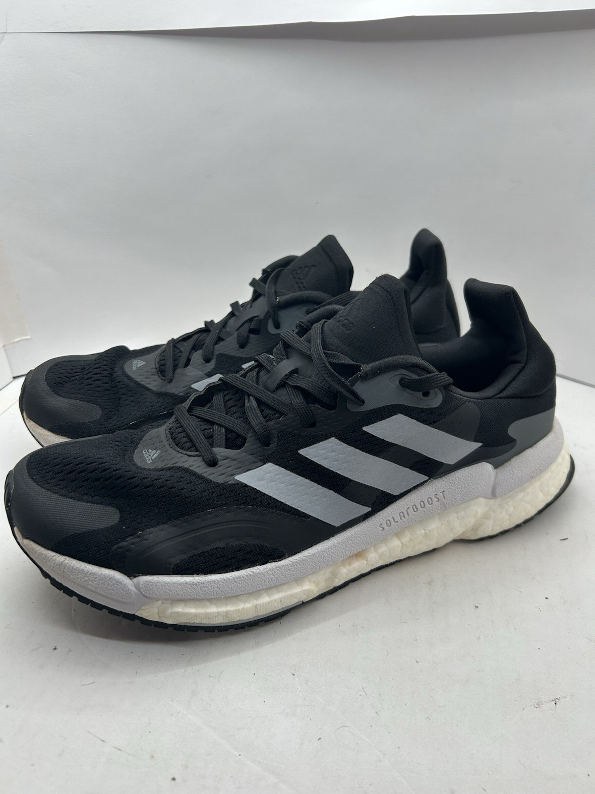 Adidas Shoes Men’s Size 7.5 Solar Boost Running Sneaker Black Low Top